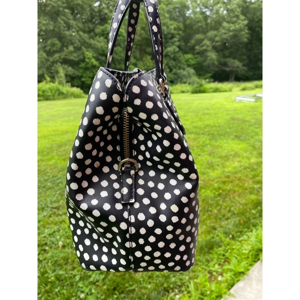 Kate‎ Spade Bag Laurel Way Evangelie Satchel Musical Dot Polka Dot Crossbody